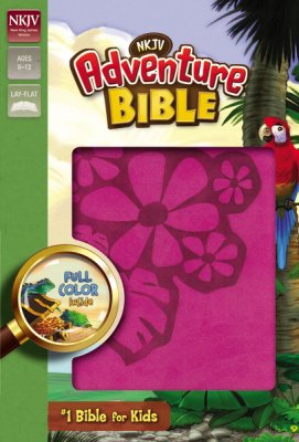 NKJV ADVENTURE BIBLE RASPBERRY