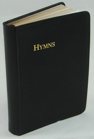HYMNS AKA: SPIRITUAL SONGS SMALL LEATHER WORDS ONLY
