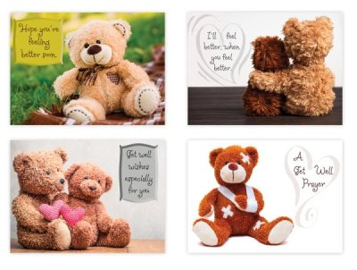 BOXED CARDS - GW - TEDDY BEARS