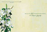 BOXED CARDS - SYM - LILLIES