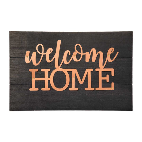 PLAQUE COPPER - WELCOME HOME
