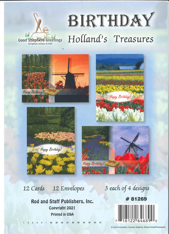 BOXED CARD - BIRTHDAY - HOLLAND'S TREASURES