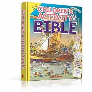 CHILDREN'S ACTIVITY BIBLE 4-7 HC