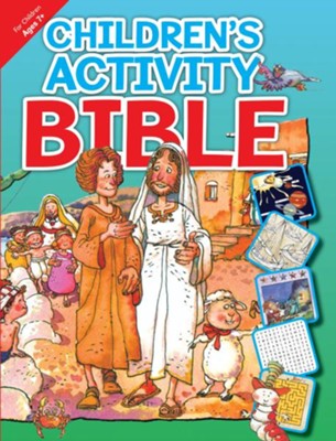 CHILDREN'S ACTIVITY BIBLE 7+ PB