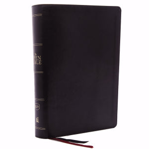 KJV - OPEN BIBLE COMFORT PRINT BLK BL