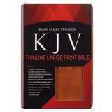 KJV - THINLINE LP BR/TAN LUXLEATHER