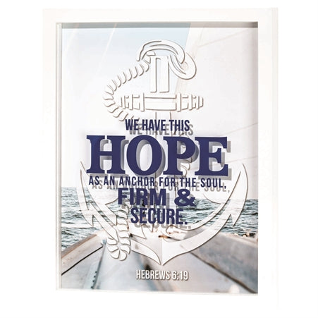 WALL ART - GLASS - WE HAVE THIS HOPE