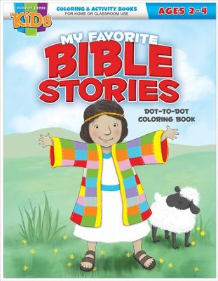 MY FAVORITE BIBLE STORIES COLORING & ACTIVITY BOOK 2-4