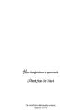 BOXED CARDS - THANK YOU - THOMAS KINCADE