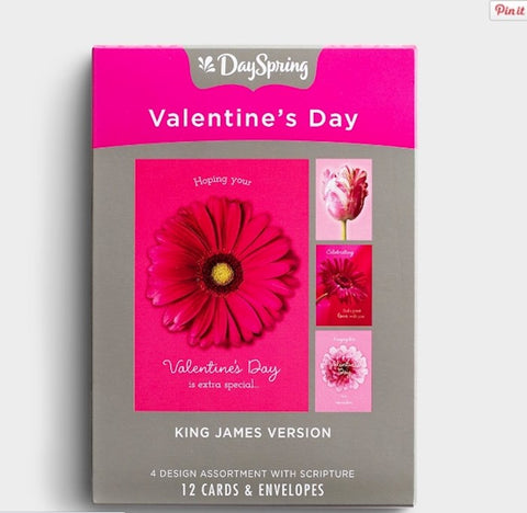 VALENTINE CARDS - KJV 12