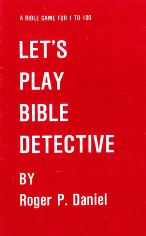 LET`S PLAY BIBLE DETECTIVE, R.P. DANIEL - Paperback