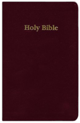 KJV - THINLINE REF BURG BL