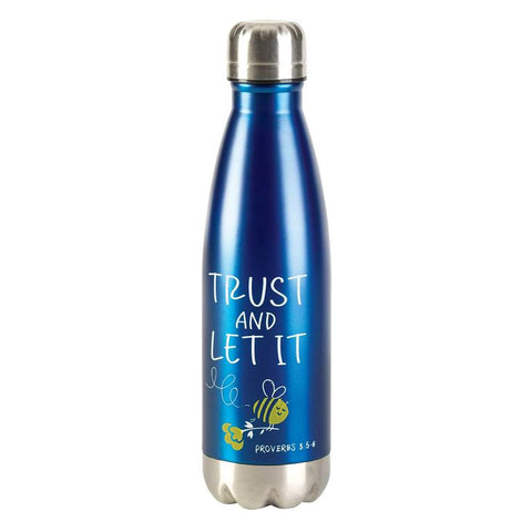 WATER BOTTLE - TRUST AND LET IT BE