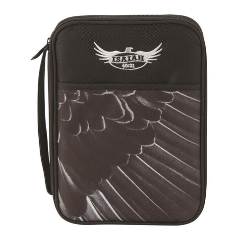 BIBLE CASE - ISAIAH 40:31 - BLK LP