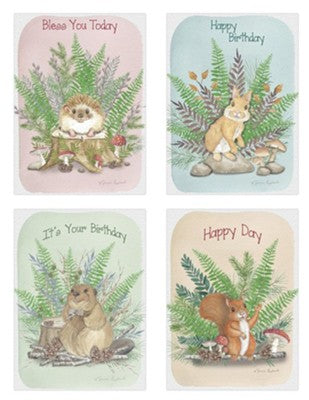 BOXED CARDS - BD - WOODLAND CRITTERS