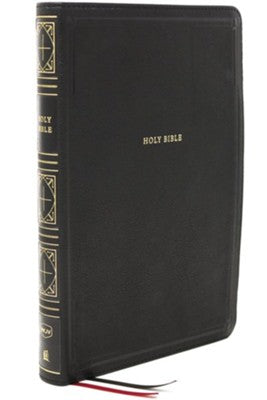NKJV -  GP THINLINE BLK  LEATHERSOFT