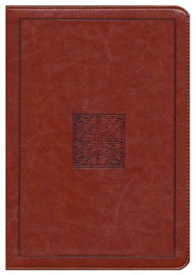 ESV - STUDY WALNUT CELTIC