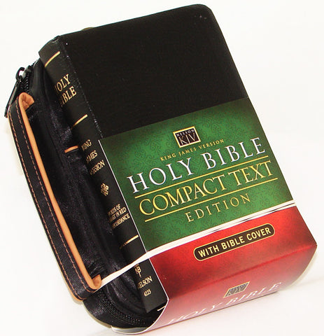 KJV BIBLE COVER & BIBLE COMBO BLACK