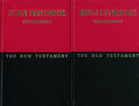 BIBLE HANDBOOK (2 VOLS.), WALTER SCOTT- Hardcover