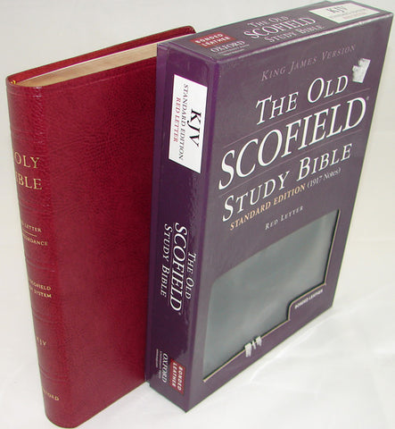 OLD SCOFIELD BIBLE-1917/KJV/BL/BURG/INDX