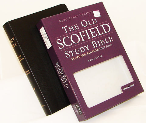 OLD SCOFIELD BIBLE-1917KJV/BL/BLK/INDX