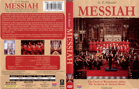 MESSIAH DVD