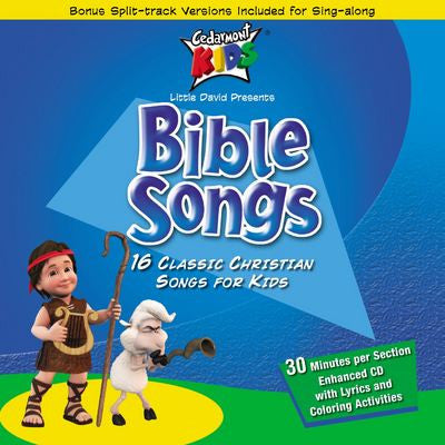 BIBLE SONGS CD CEDARMONT KIDS