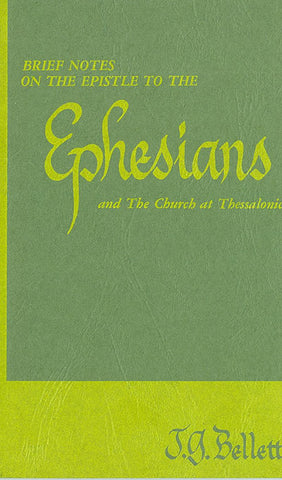 EPHESIANS, J.G. BELLETT - Paperback