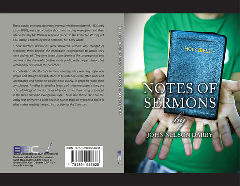 NOTES OF SERMONS - JOHN NELSON DARBY - PAPERBACK