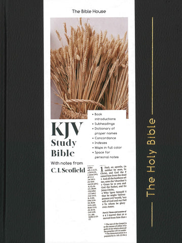 Black KJV Bible – C.I. Scofield Study Notes