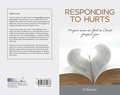 RESPONDING TO HURTS - R. BARNETT