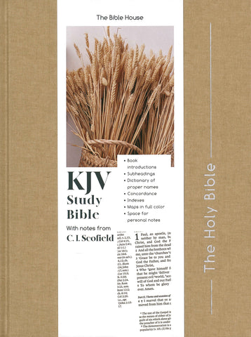 Beige KJV Bible – C.I. Scofield Study Notes